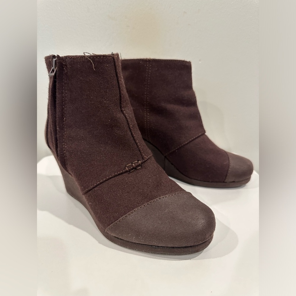 Brown Tom Ankle Boots